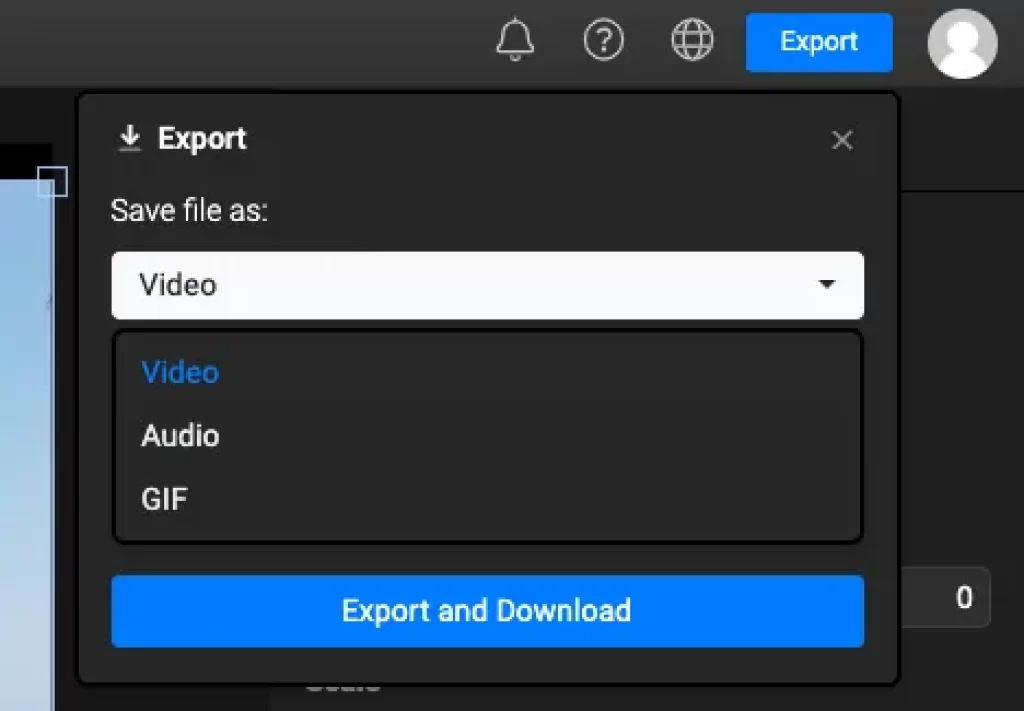 Flixier Video Export